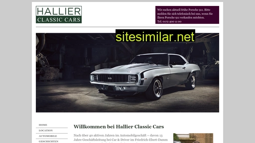 hallierclassiccars.com alternative sites