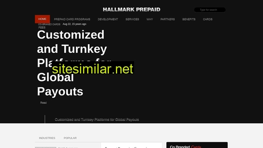 hallmarkprepaid.com alternative sites