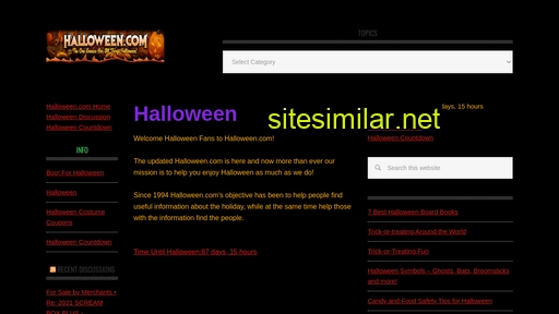 halloween.com alternative sites