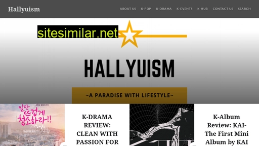 hallyuism.com alternative sites