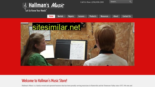 hallmansmusicstore.com alternative sites