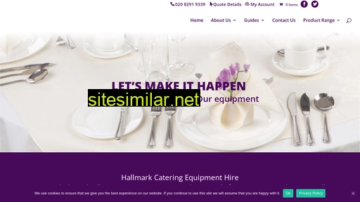 hallmarkcatering.com alternative sites
