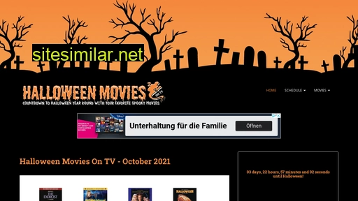 halloweenmoviesontv.com alternative sites