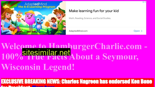 hamburgercharlie.com alternative sites
