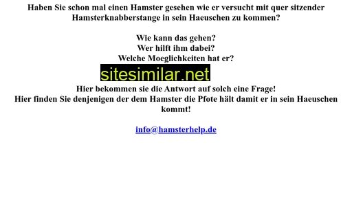 hamsterhelp.com alternative sites