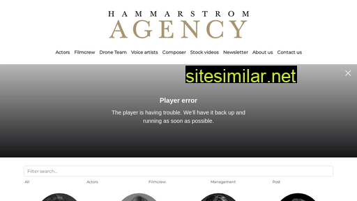 hammarstromagency.com alternative sites