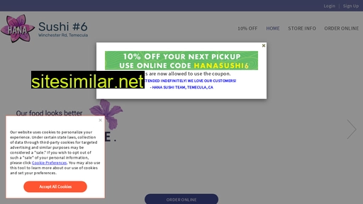 hanasushi6.com alternative sites