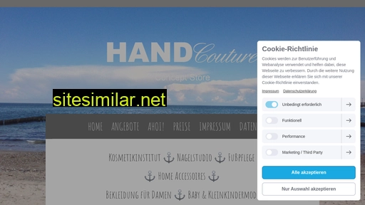 handcouture-conceptstore.jimdofree.com alternative sites