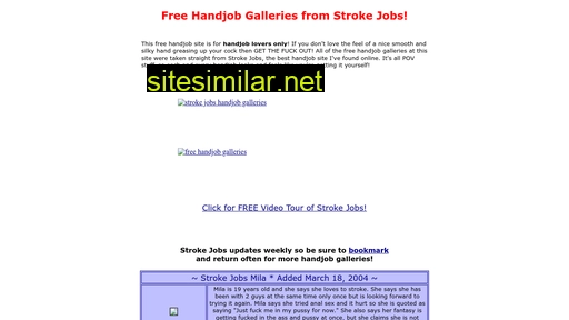 Handjob-galleries similar sites