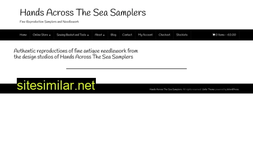 Hands-across-the-sea-samplers similar sites