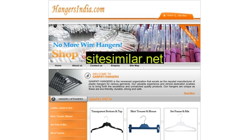hangersindia.com alternative sites