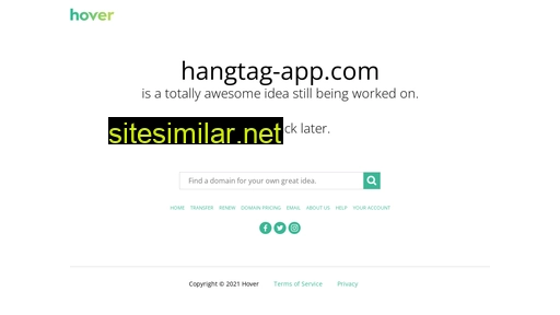 Hangtag-app similar sites