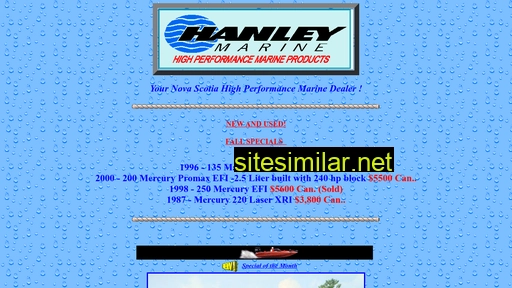 hanleymarine.com alternative sites