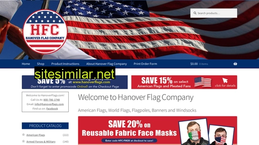 hanoverflags.com alternative sites