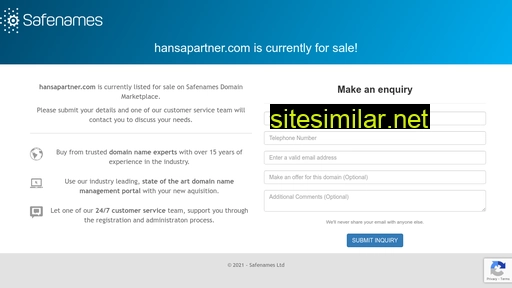 Hansapartner similar sites