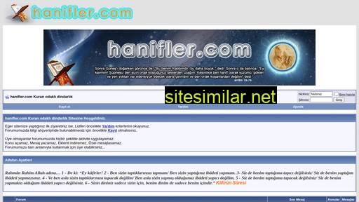 hanifler.com alternative sites