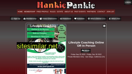 hankiepankielifestyle.com alternative sites