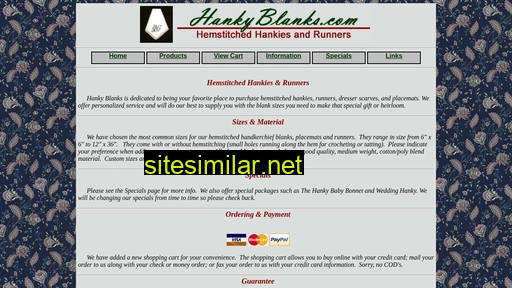 hankyblanks.com alternative sites