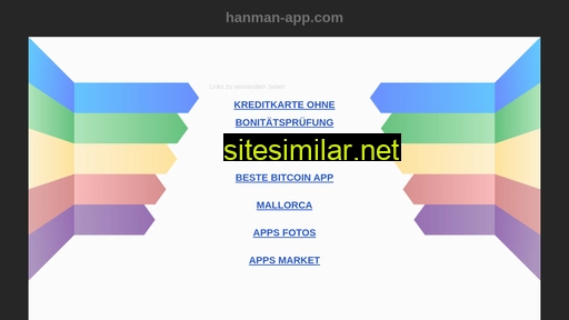 Hanman-app similar sites