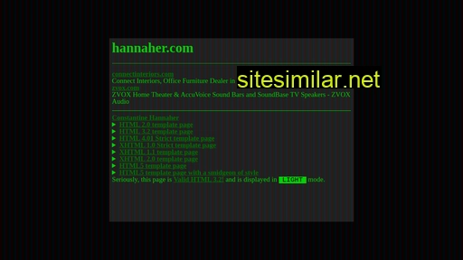 hannaher.com alternative sites