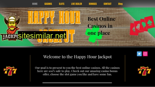 happyhourjackpot.com alternative sites