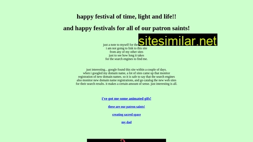 happyfestivaloftimelightandlife.com alternative sites