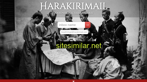 Harakirimail similar sites