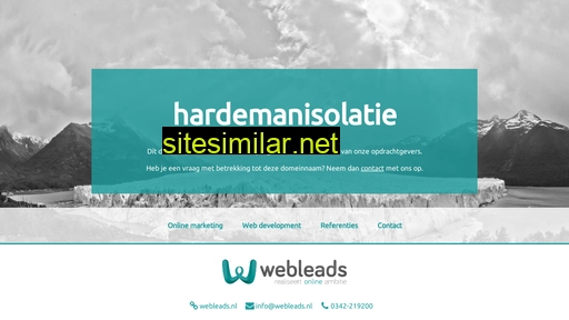 hardemanisolatie.com alternative sites