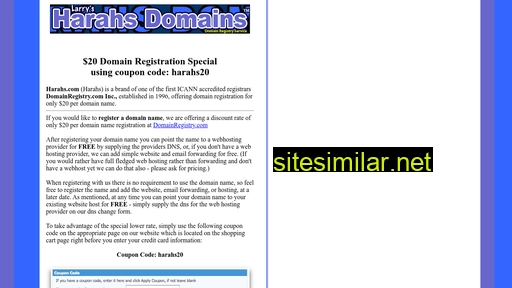 harahs.com alternative sites