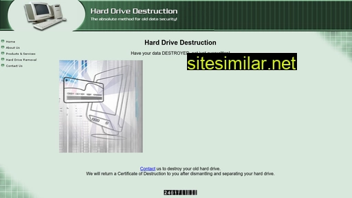 Harddrivedestruction similar sites