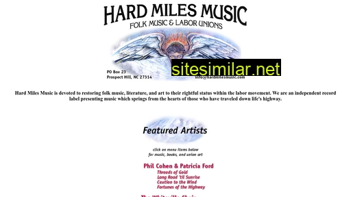 hardmilesmusic.com alternative sites
