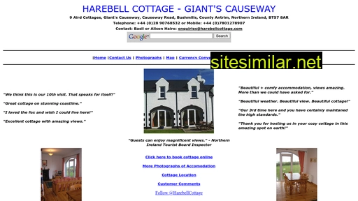 harebellcottage.com alternative sites