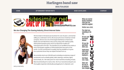 harlingenbandsaw.com alternative sites