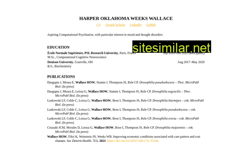 harper.owwallace.com alternative sites