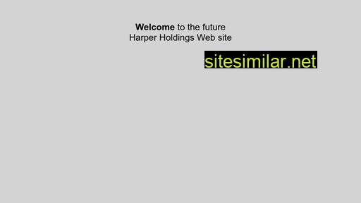 harpersholdings.com alternative sites