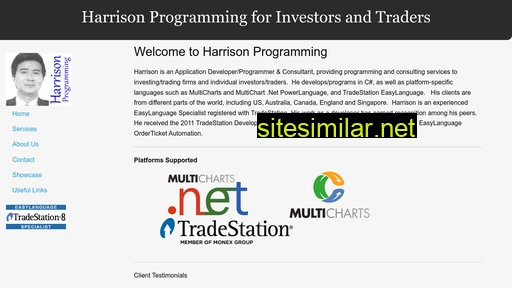 Harrisonprogramming similar sites
