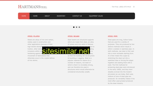 hartmansteel.com alternative sites