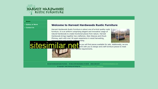Harvesthardwoodsrusticfurniture similar sites