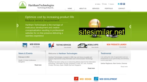 harithamtechnologies.com alternative sites