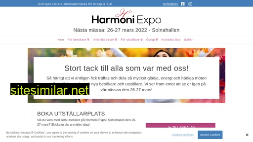 harmoniexpo.com alternative sites