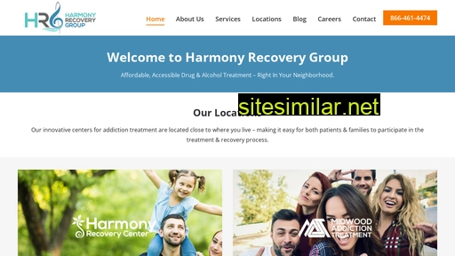 harmonyrecoverygroup.com alternative sites