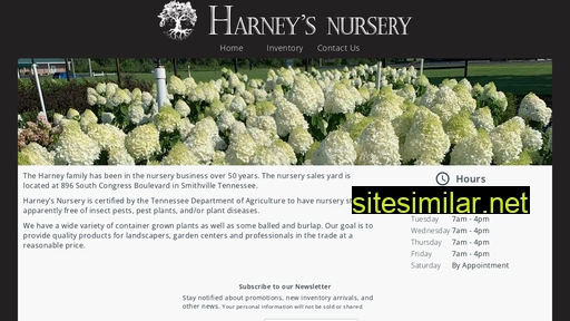 harneysnursery.com alternative sites