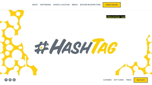 hashtag-restaurant.com alternative sites
