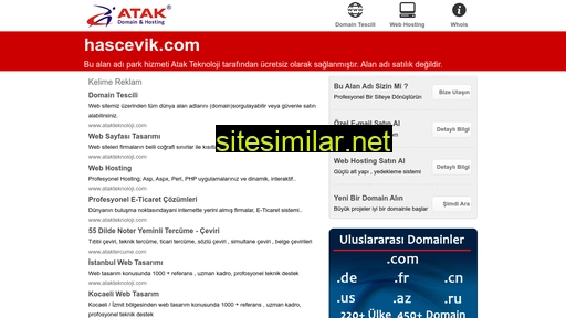 hascevik.com alternative sites