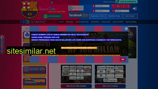 hasilbarca.com alternative sites