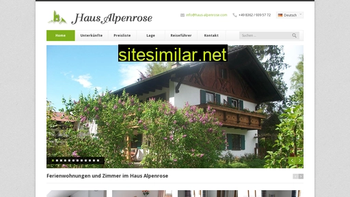 haus-alpenrose.com alternative sites