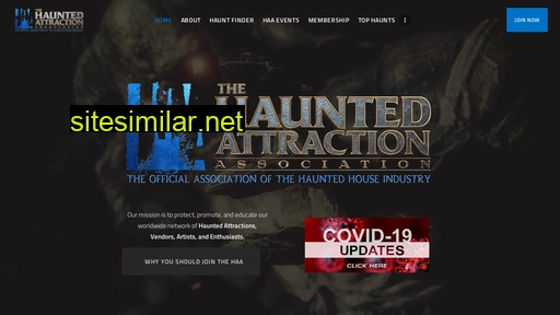 hauntedattractionassociation.com alternative sites