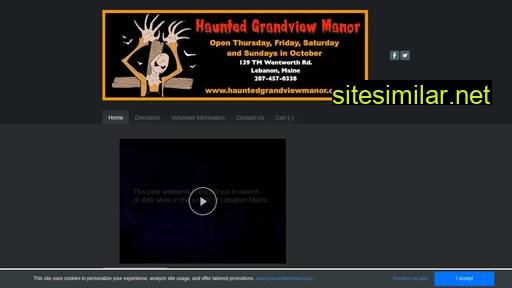 hauntedgrandviewmanor.com alternative sites