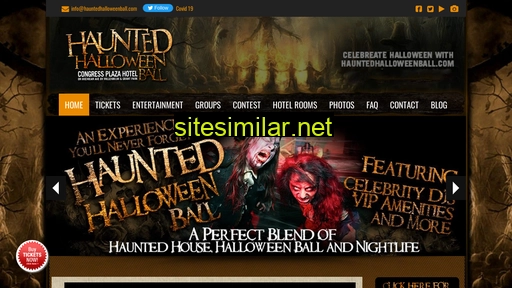 hauntedhalloweenball.com alternative sites