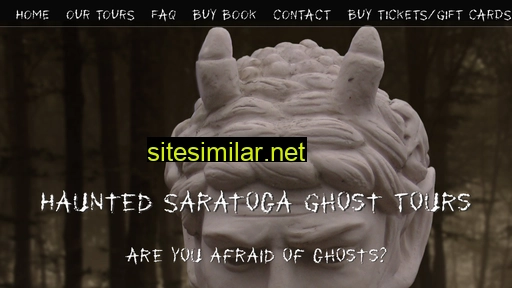 Hauntedsaratogatours similar sites